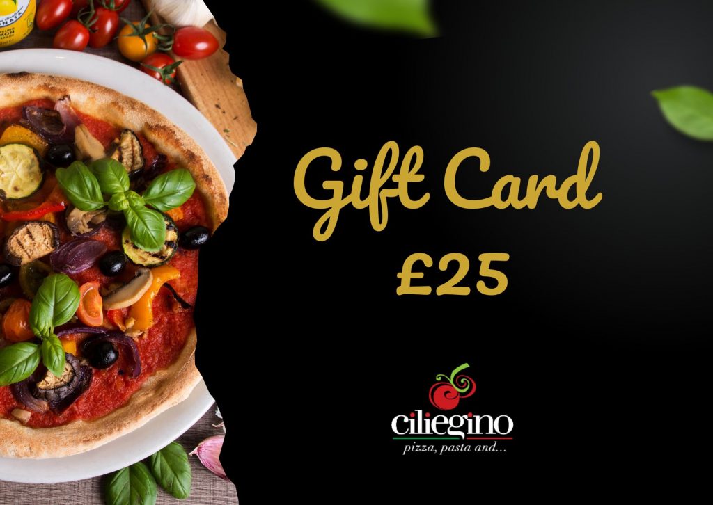 Ciliegino Restaurant Cardiff Gift Card £25